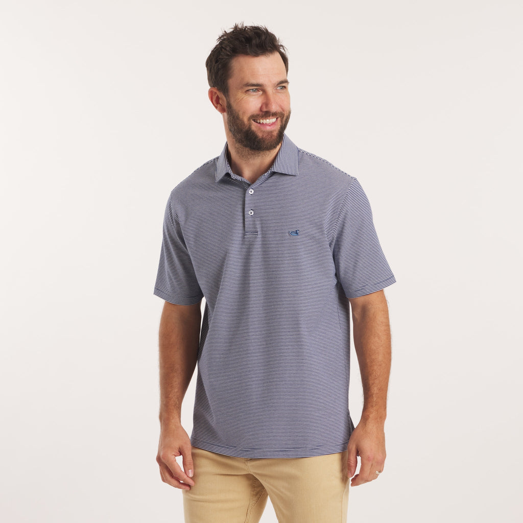 Amagansett Relaxed Polo - Stripe