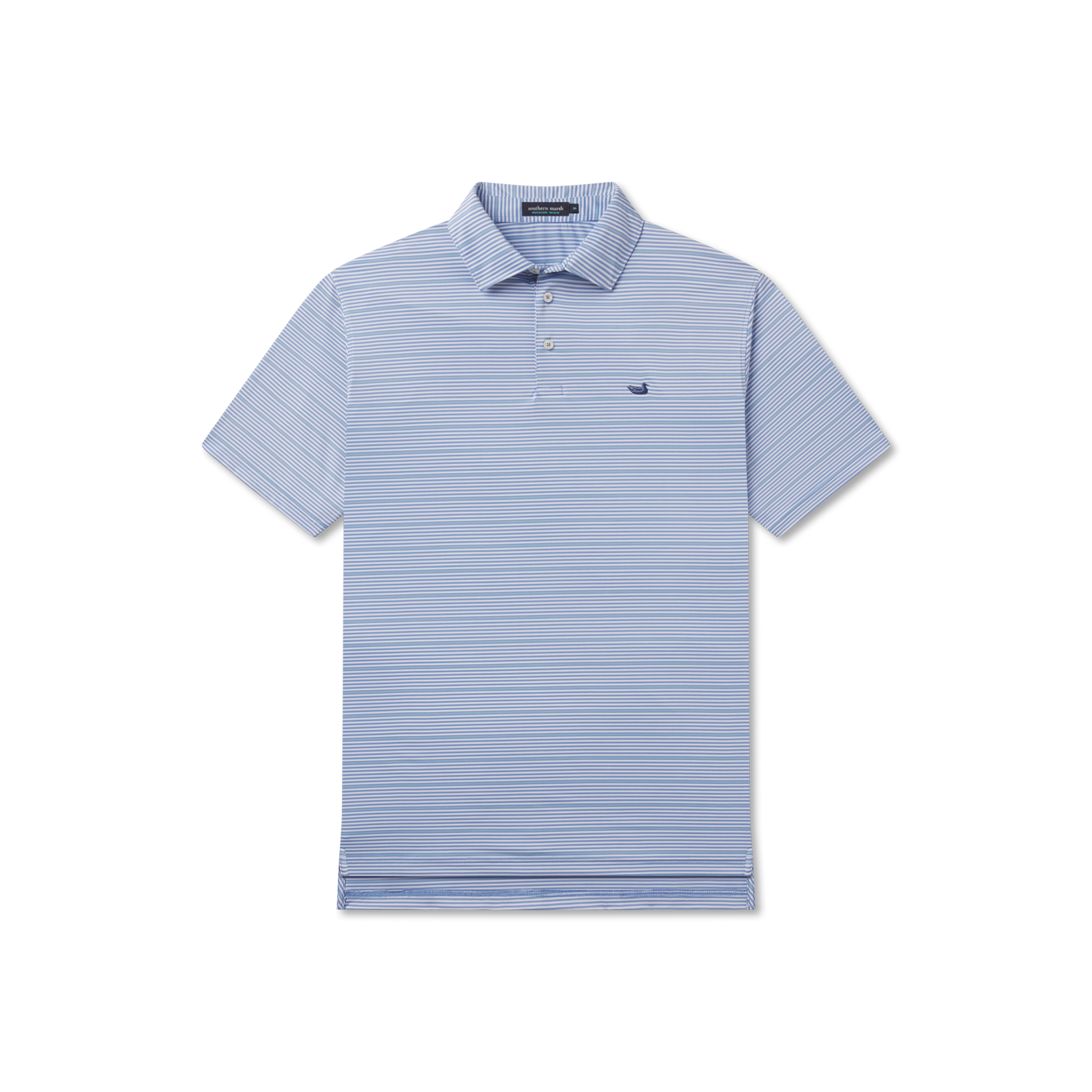 Bermuda Performance Polo - Chenier Stripe