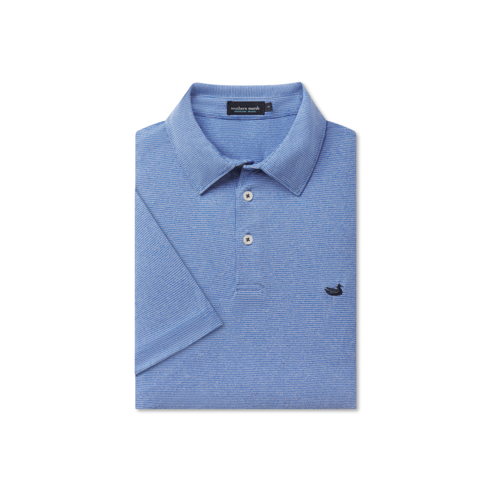 Biscayne Heather Performance Polo