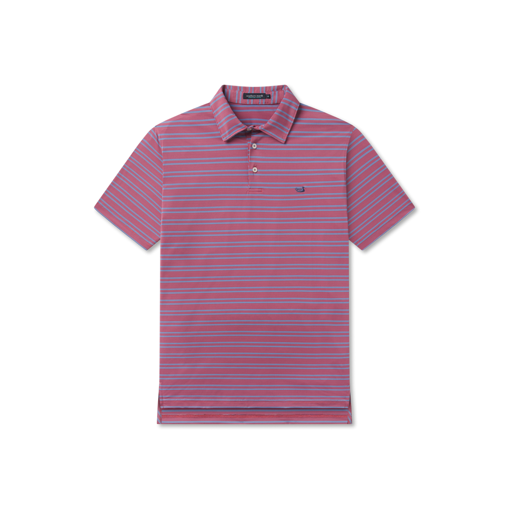 Bermuda Performance Polo - Naples Stripe