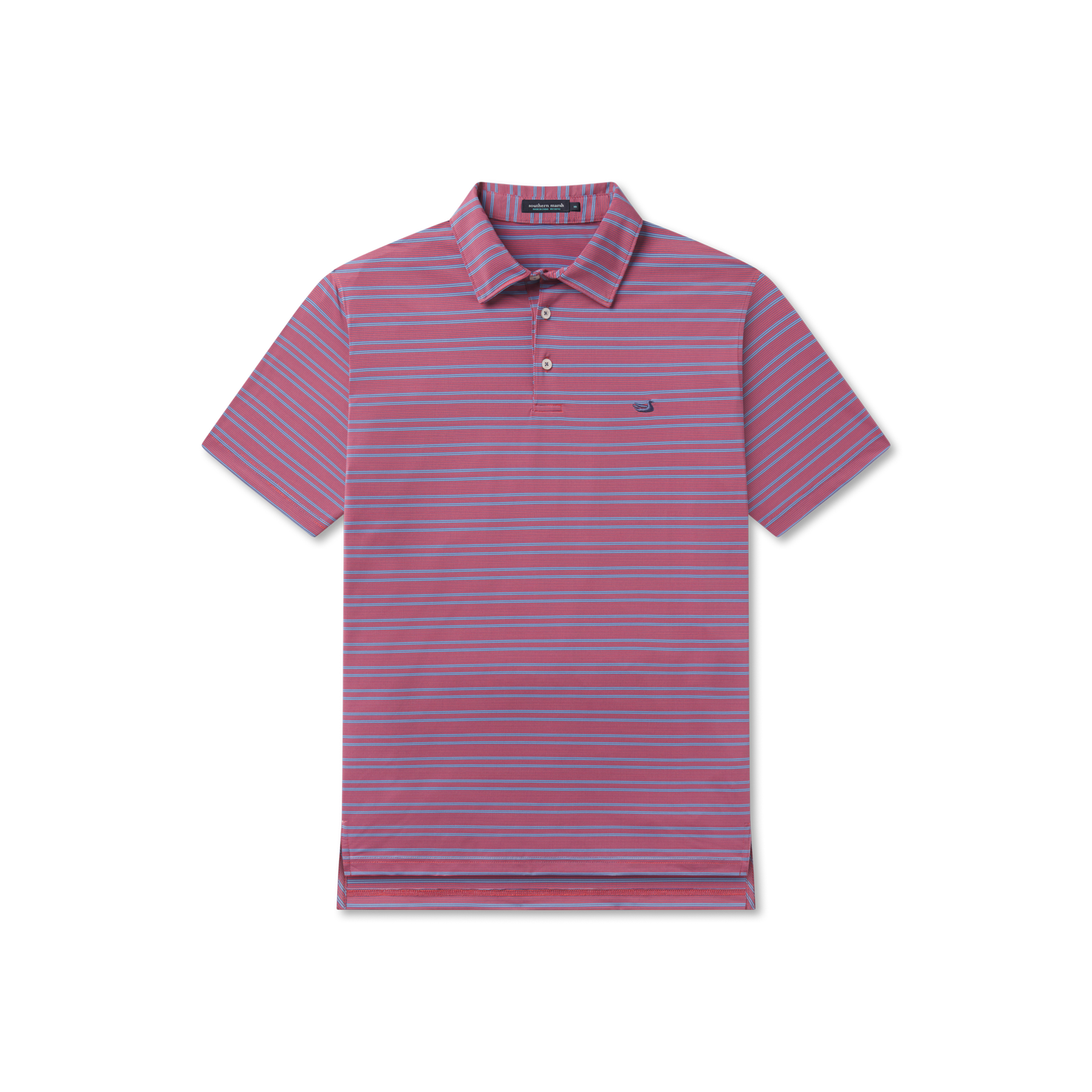 Bermuda Performance Polo - Naples Stripe