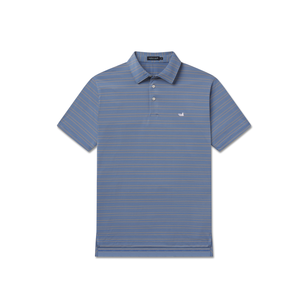 Bermuda Performance Polo - Naples Stripe