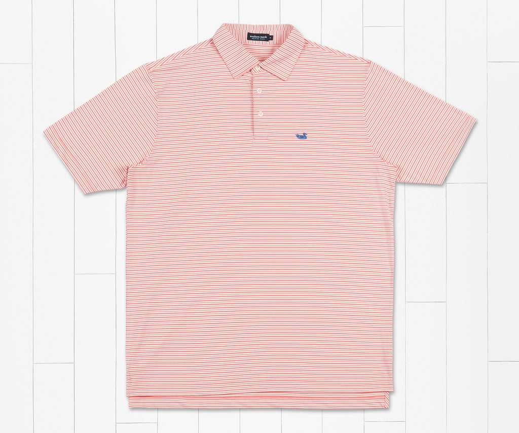 Bermuda Performance Polo - Sumter Stripe