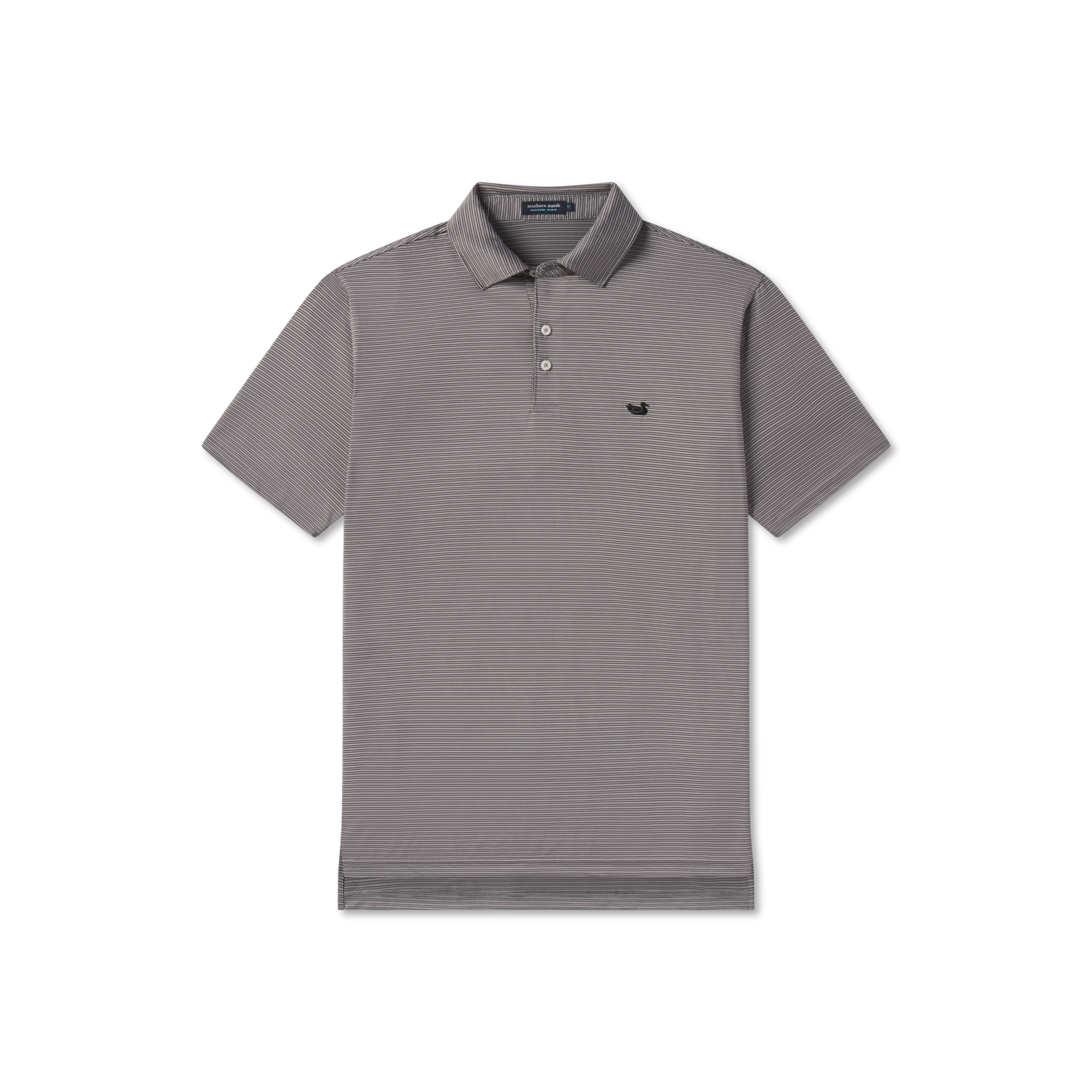 Bermuda Performance Polo - Clearwater Stripe