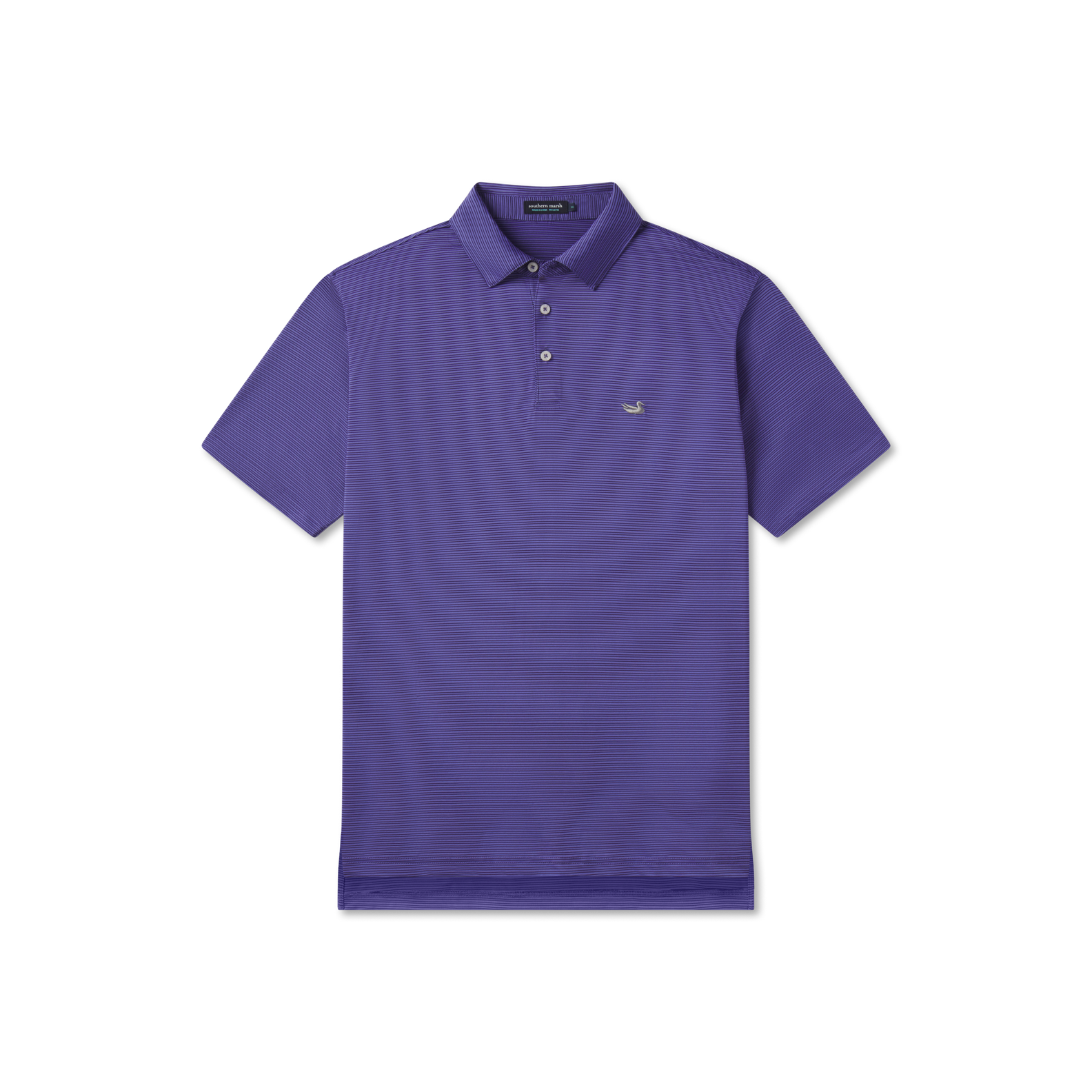 Bermuda Performance Polo - Clearwater Stripe