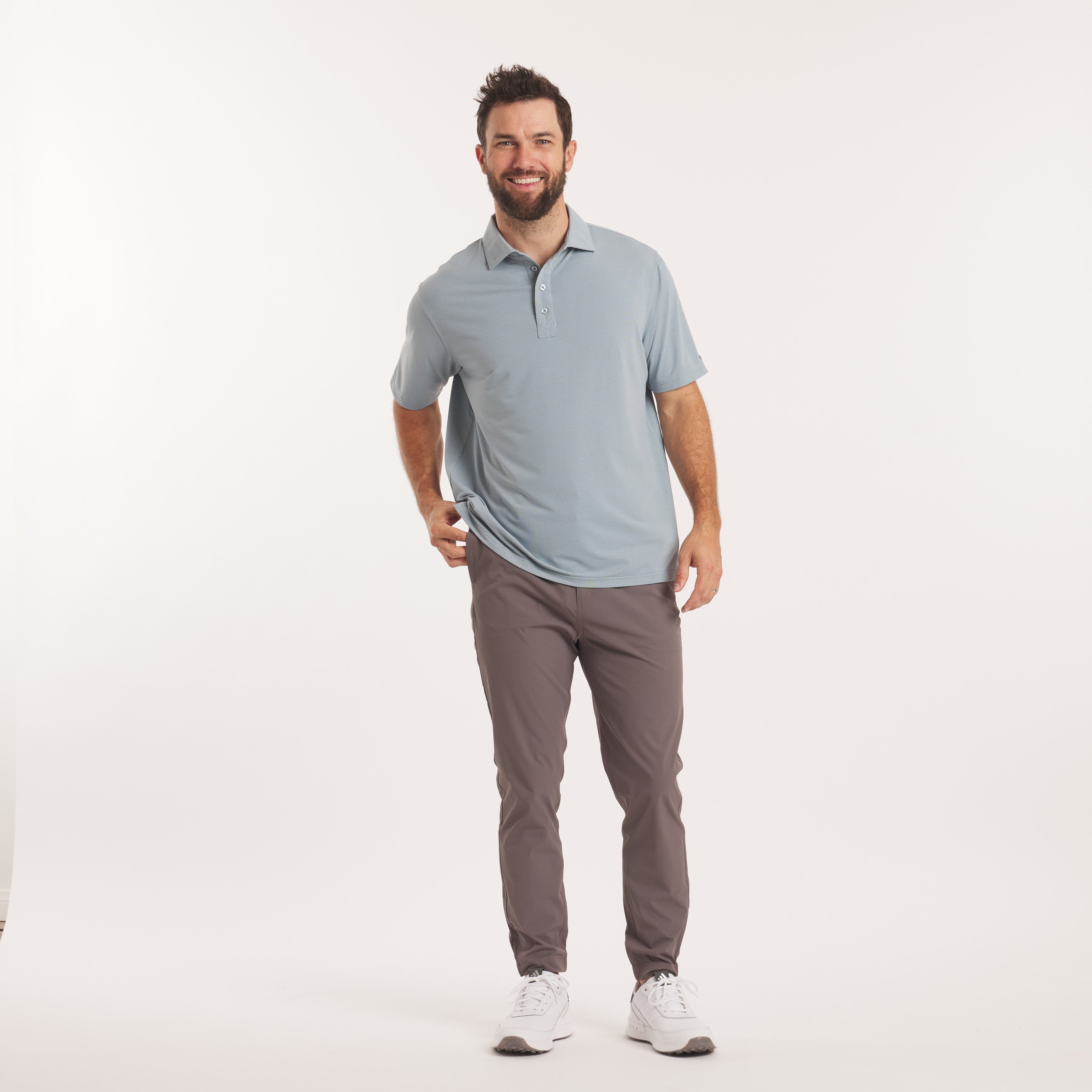 Causeway Mesh Performance Polo