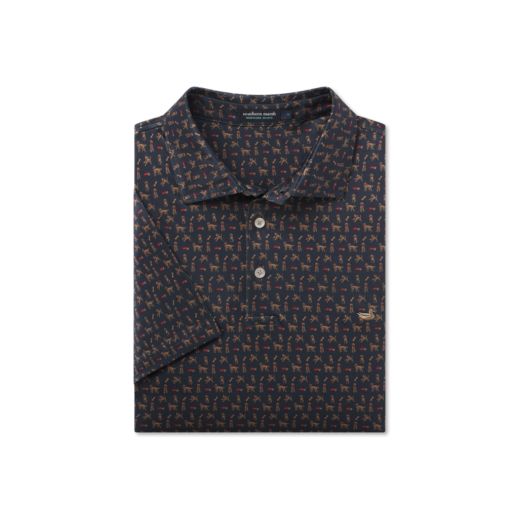Man's Best Friend Polo - Golden Doodle