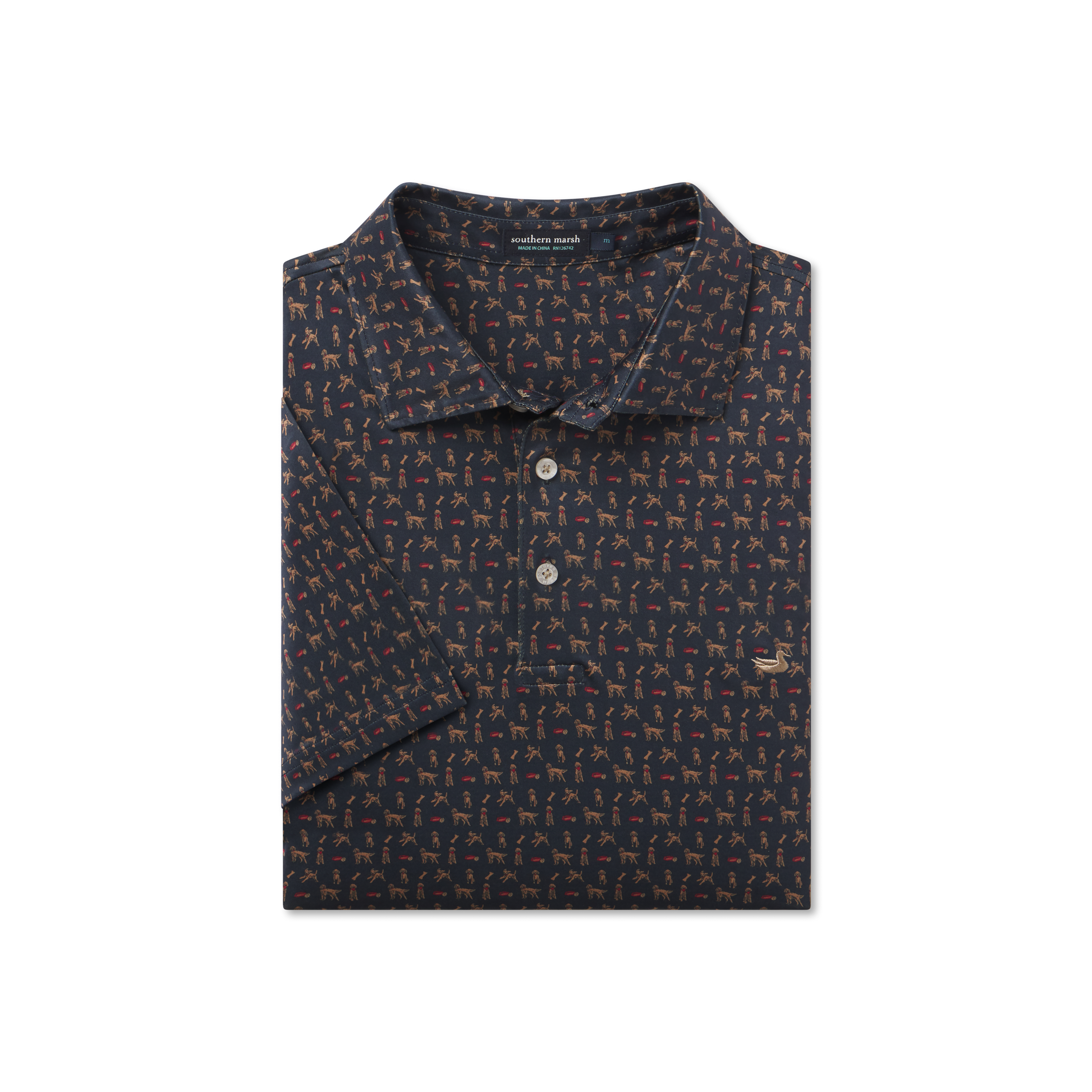 Man's Best Friend Polo - Golden Doodle