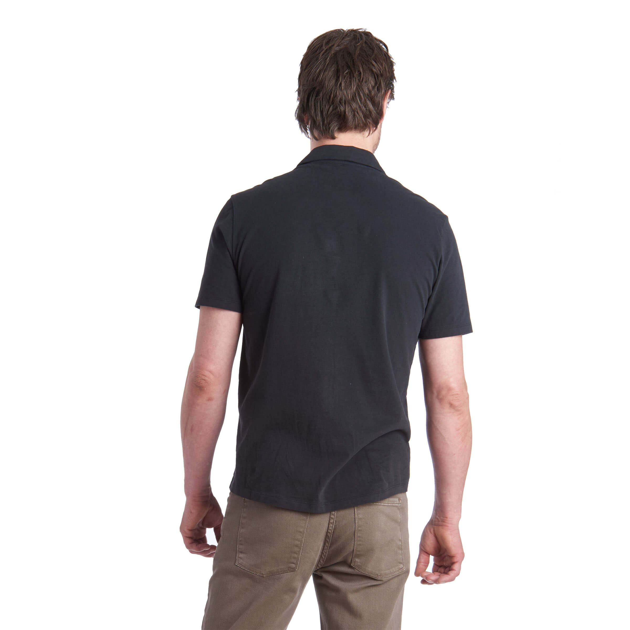 Jersey Sueded Polo