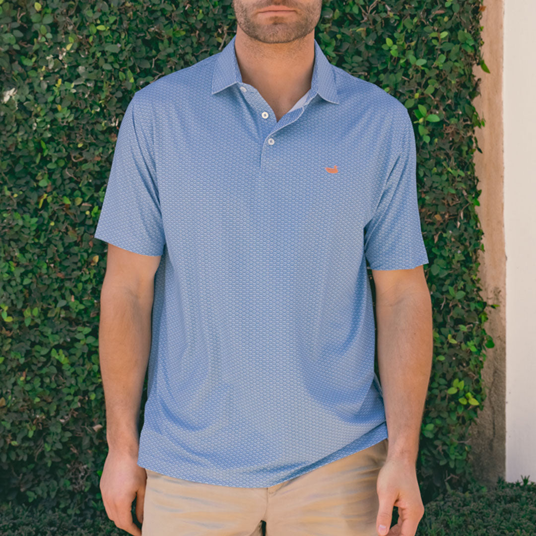 Flyline Performance Polo - Fan Shell