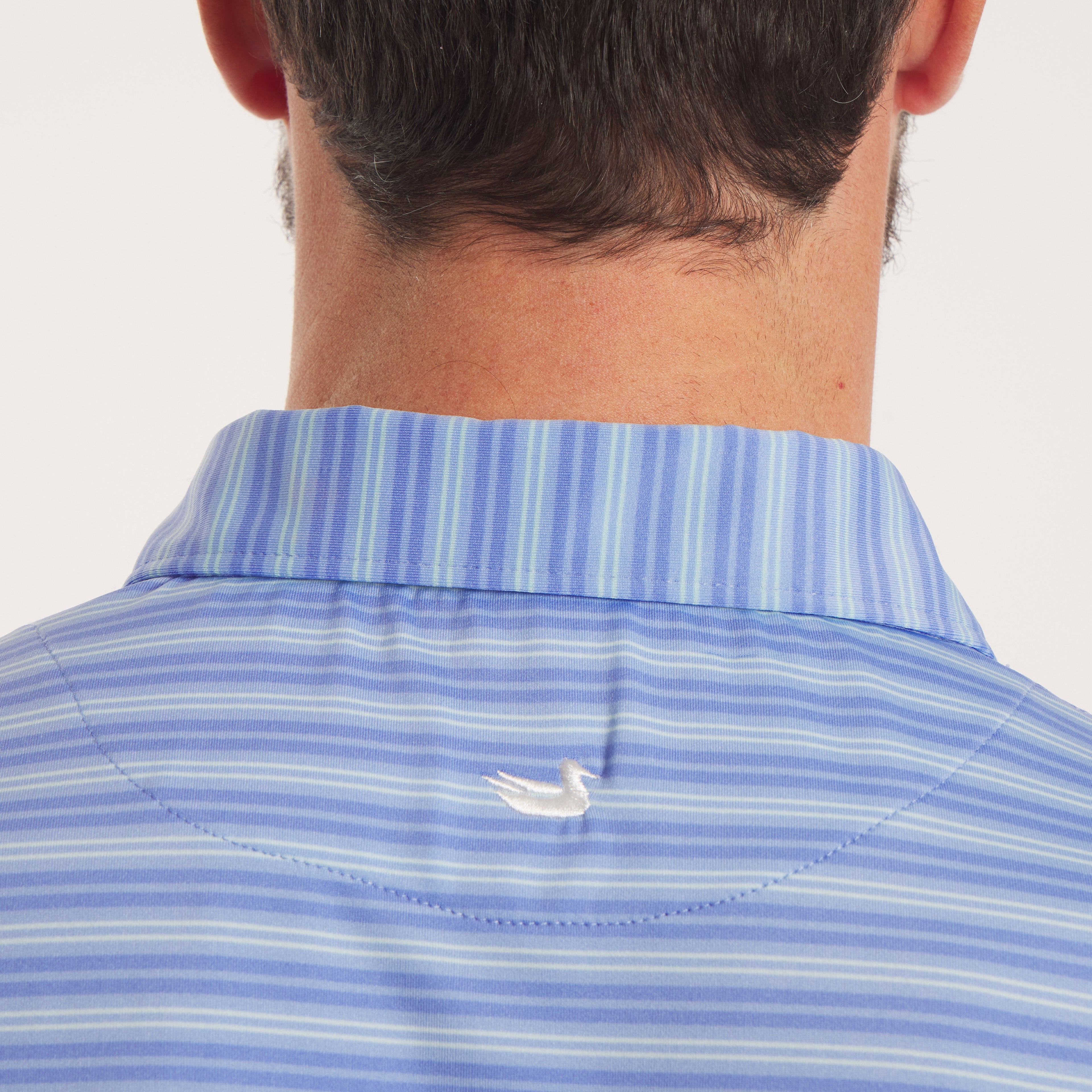 Bermuda Performance Polo - Grayton Stripe