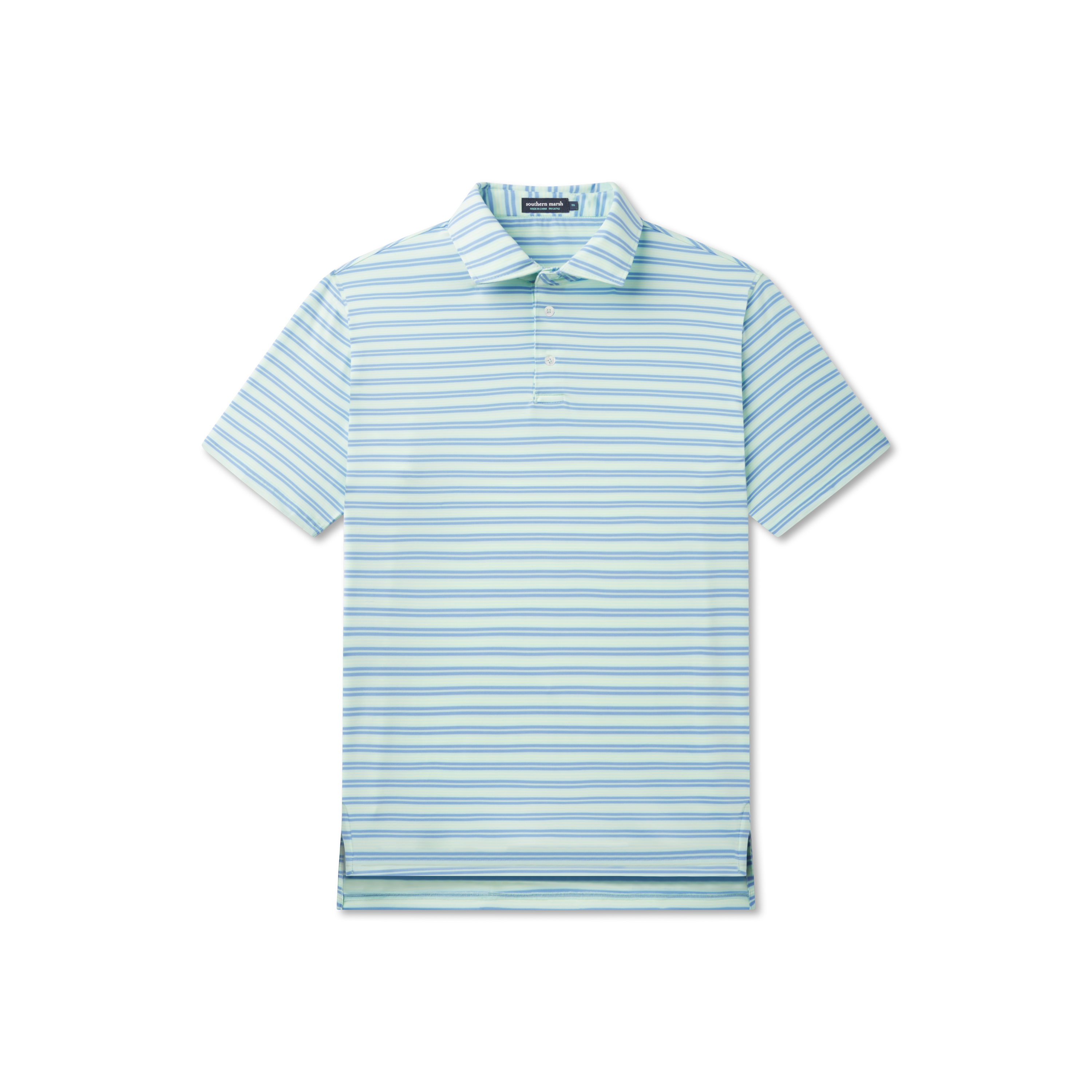 Bermuda Performance Polo - Grayton Stripe