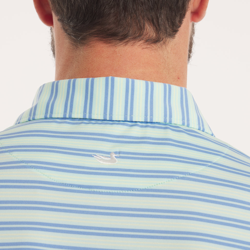 Bermuda Performance Polo - Grayton Stripe