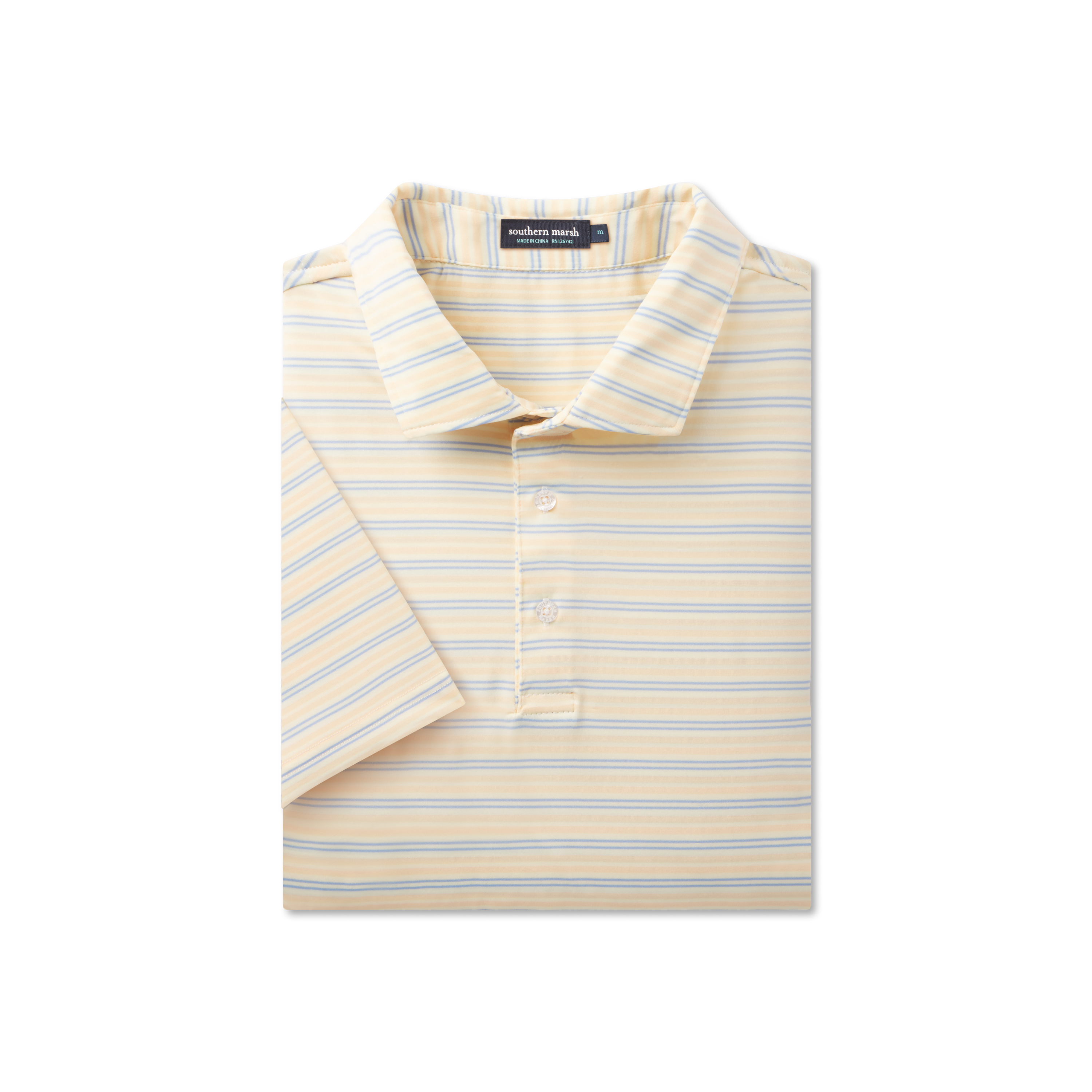 Bermuda Performance Polo - Grayton Stripe