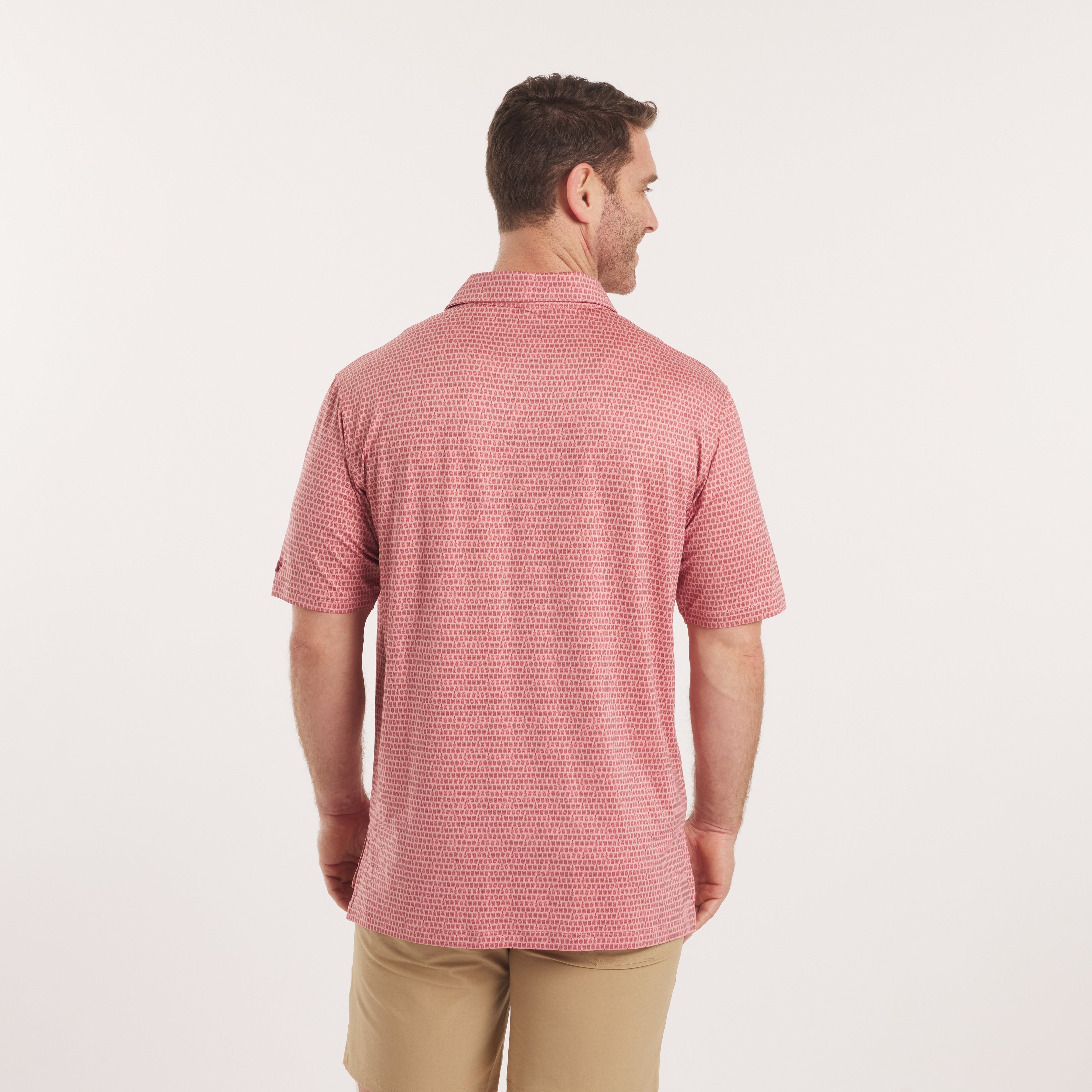 Flyline Performance Polo - Bourbon Trail