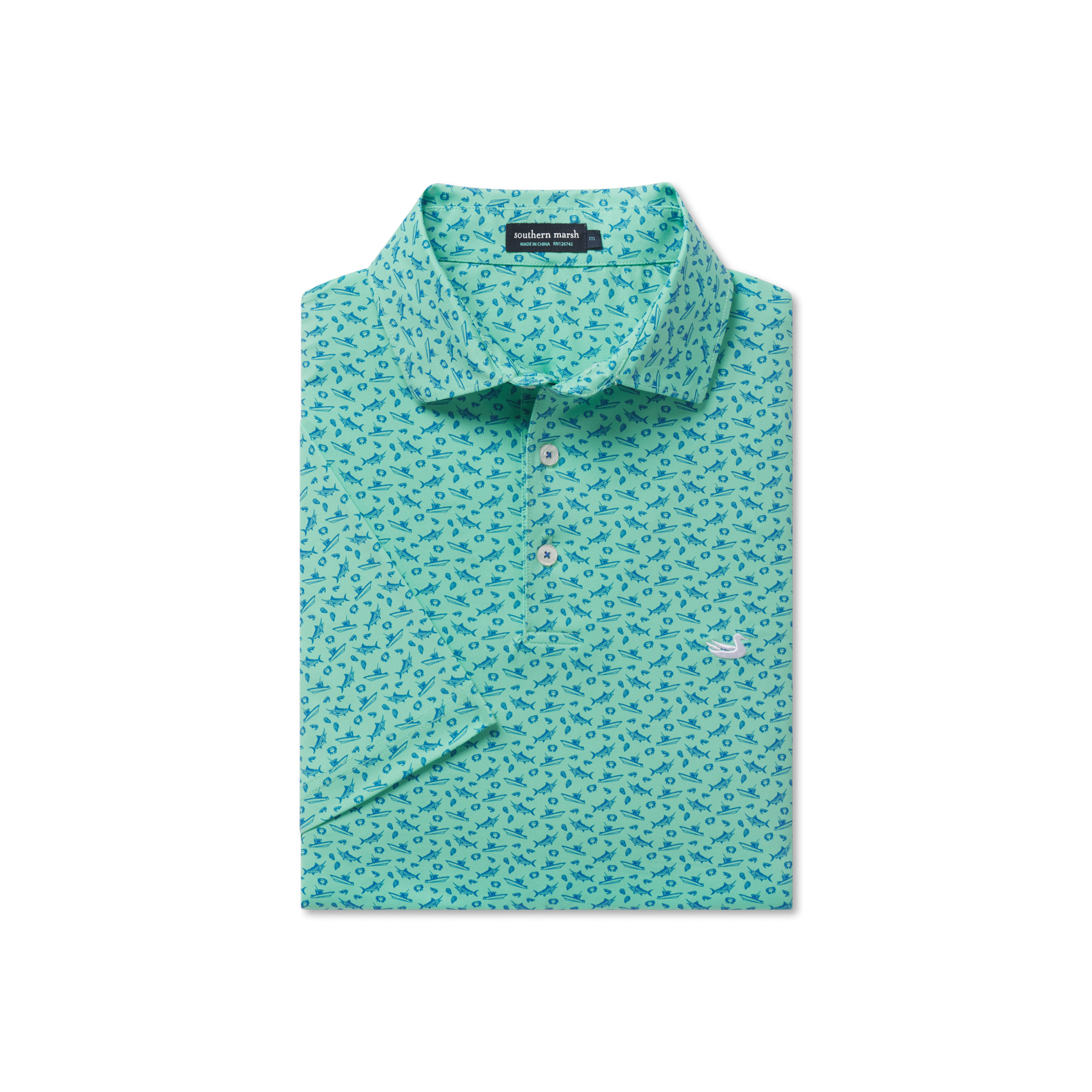 Flyline Performance Polo - Offshore