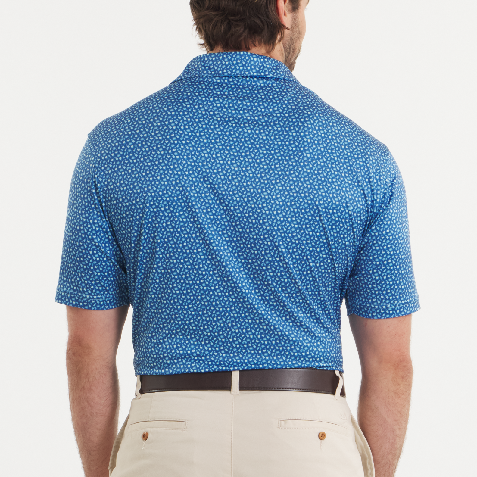 Flyline Performance Polo - Salt & Lime