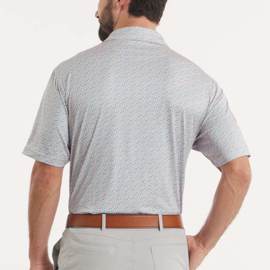 Flyline Performance Polo - Salt & Lime