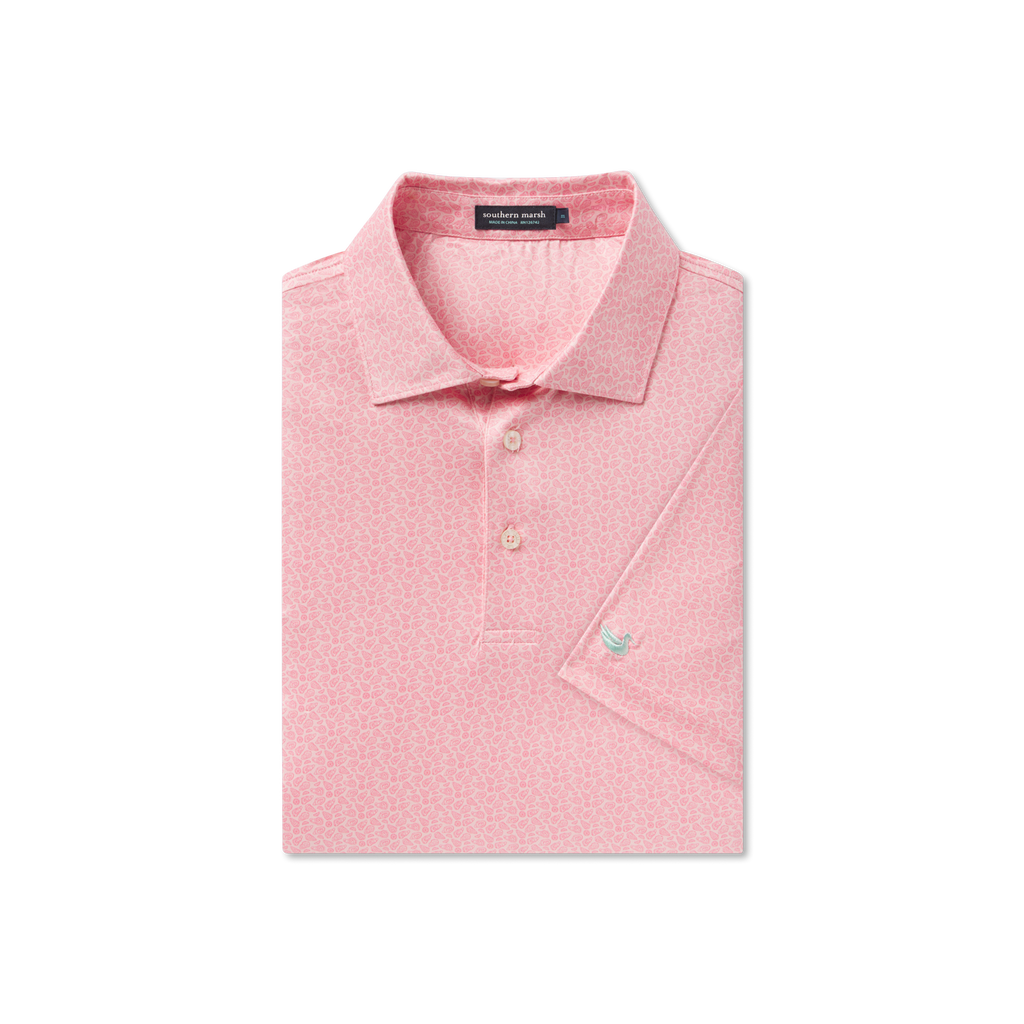 Flyline Performance Polo - Oysters & Lemons
