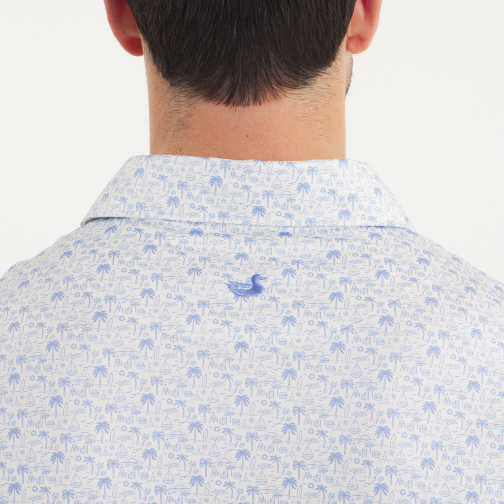 Flyline Performance Polo - Summertime Blues