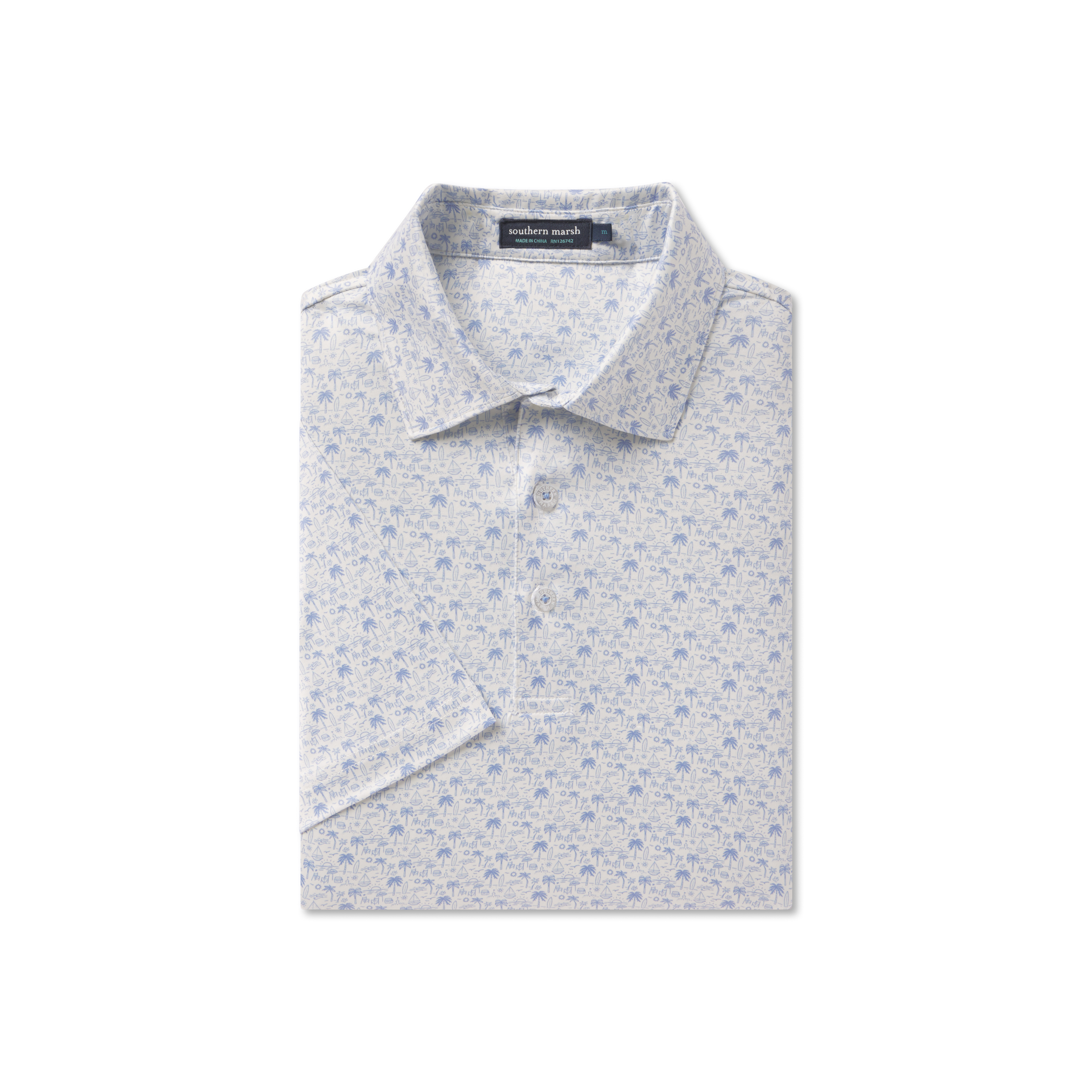 Flyline Performance Polo - Summertime Blues