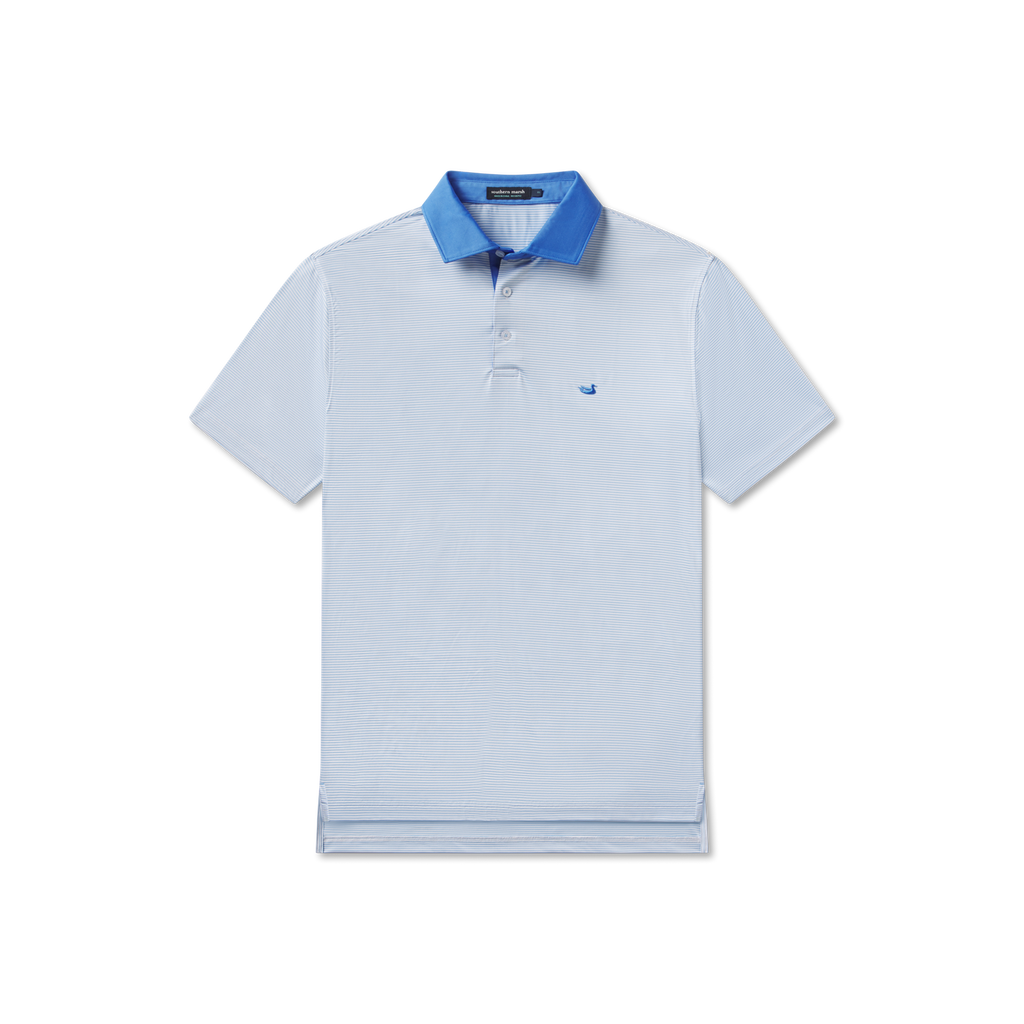 Bermuda Performance Polo - Hampton Stripe