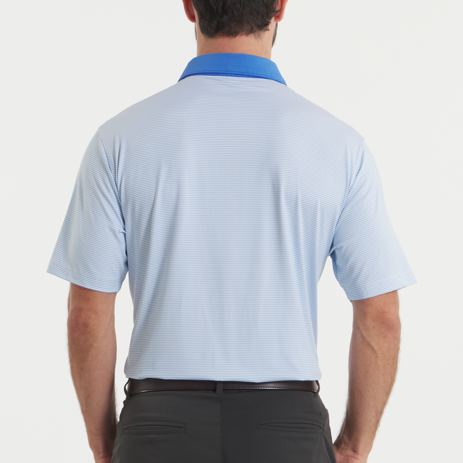 Bermuda Performance Polo - Hampton Stripe
