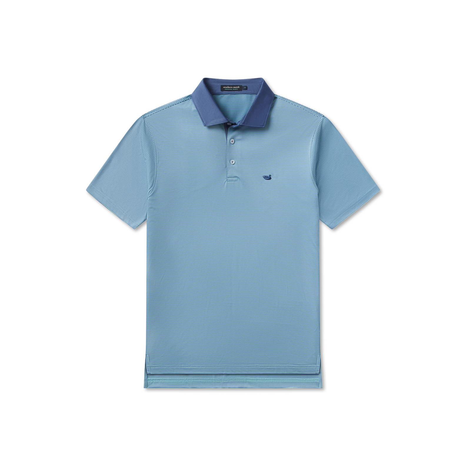 Bermuda Performance Polo - Hampton Stripe