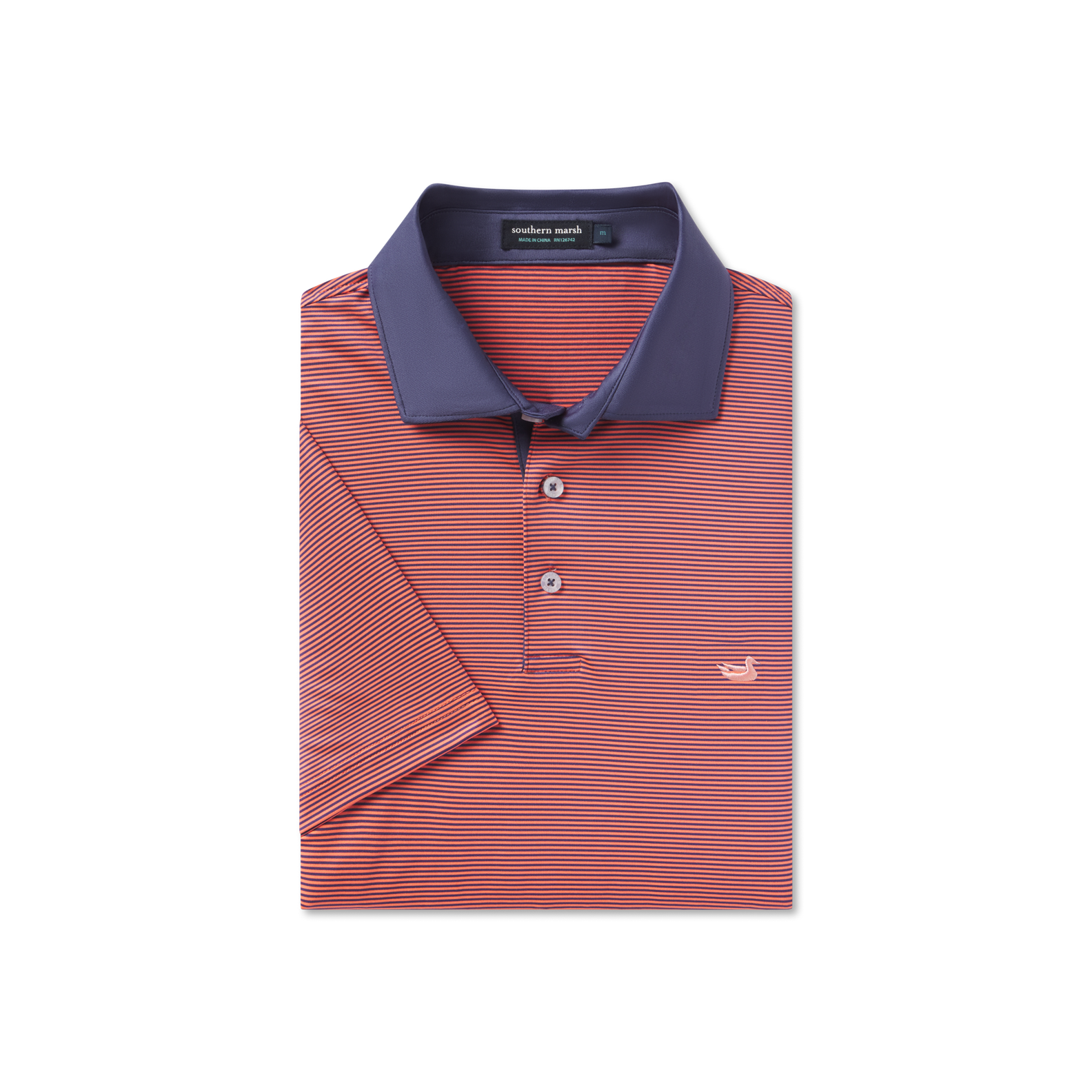 Bermuda Performance Polo - Hampton Stripe