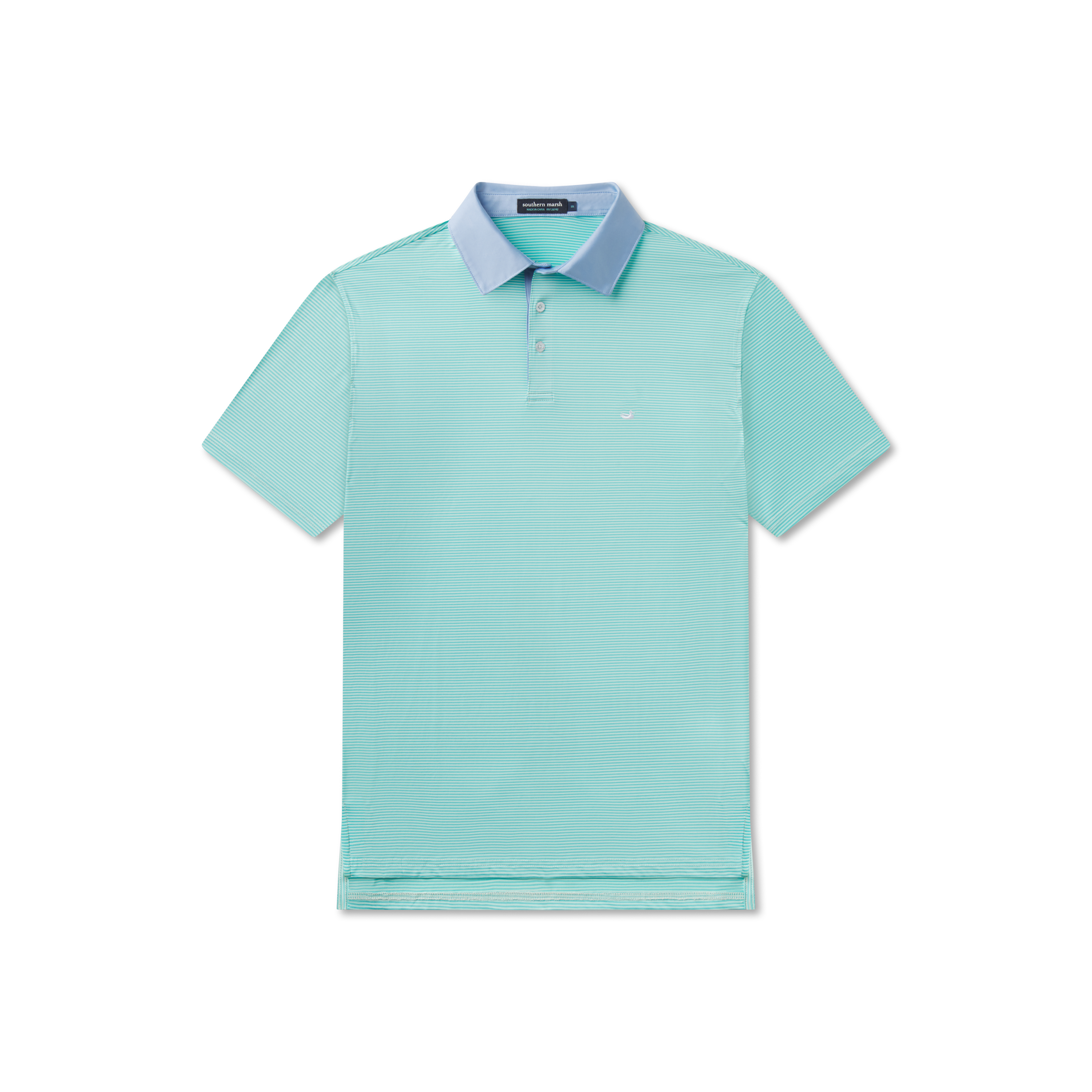 Bermuda Performance Polo - Hampton Stripe
