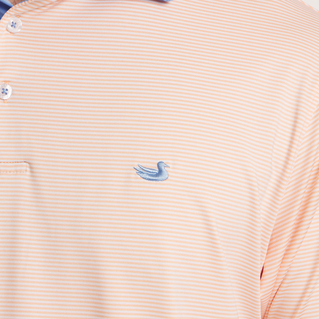 Bermuda Performance Polo - Hampton Stripe