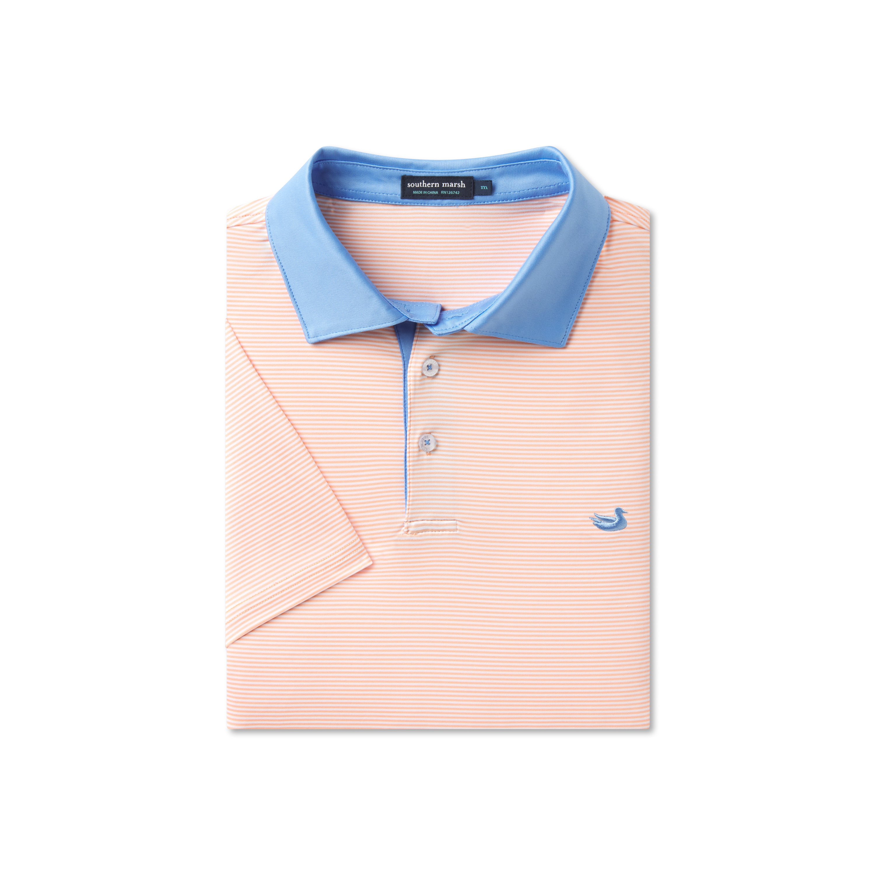 Bermuda Performance Polo - Hampton Stripe
