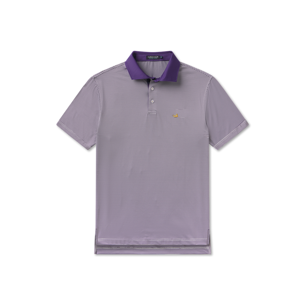 Bermuda Performance Polo - Hampton Stripe