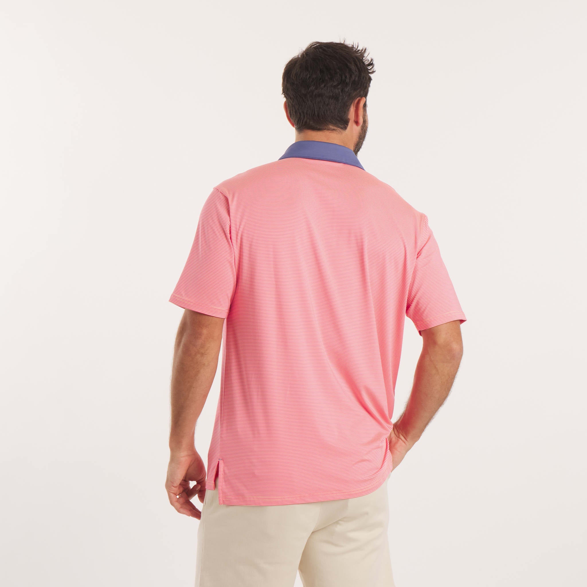 Bermuda Performance Polo - Hampton Stripe