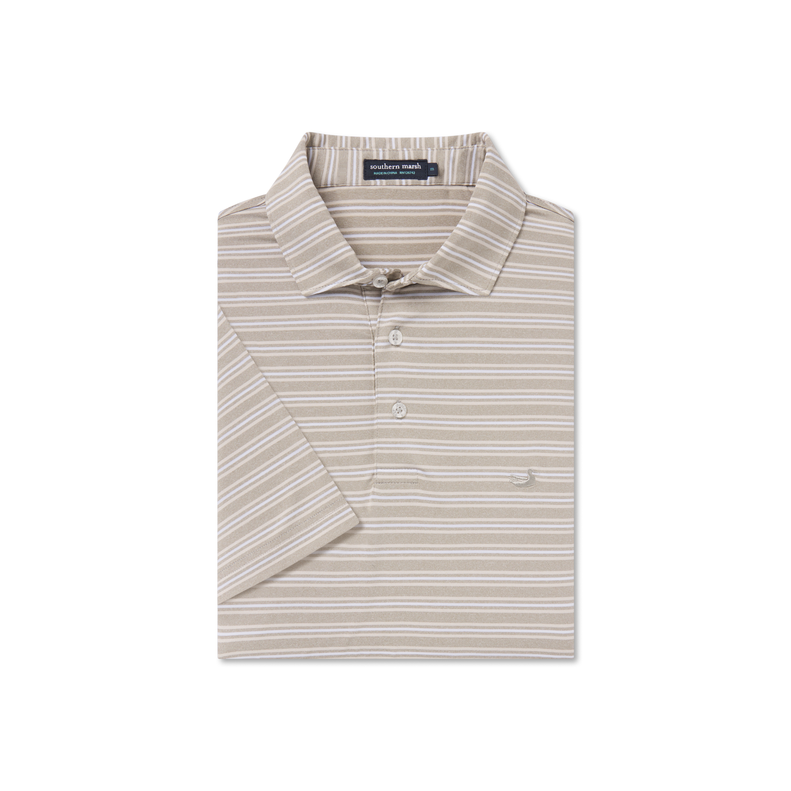 Maybourne Featherlight Stripe Polo