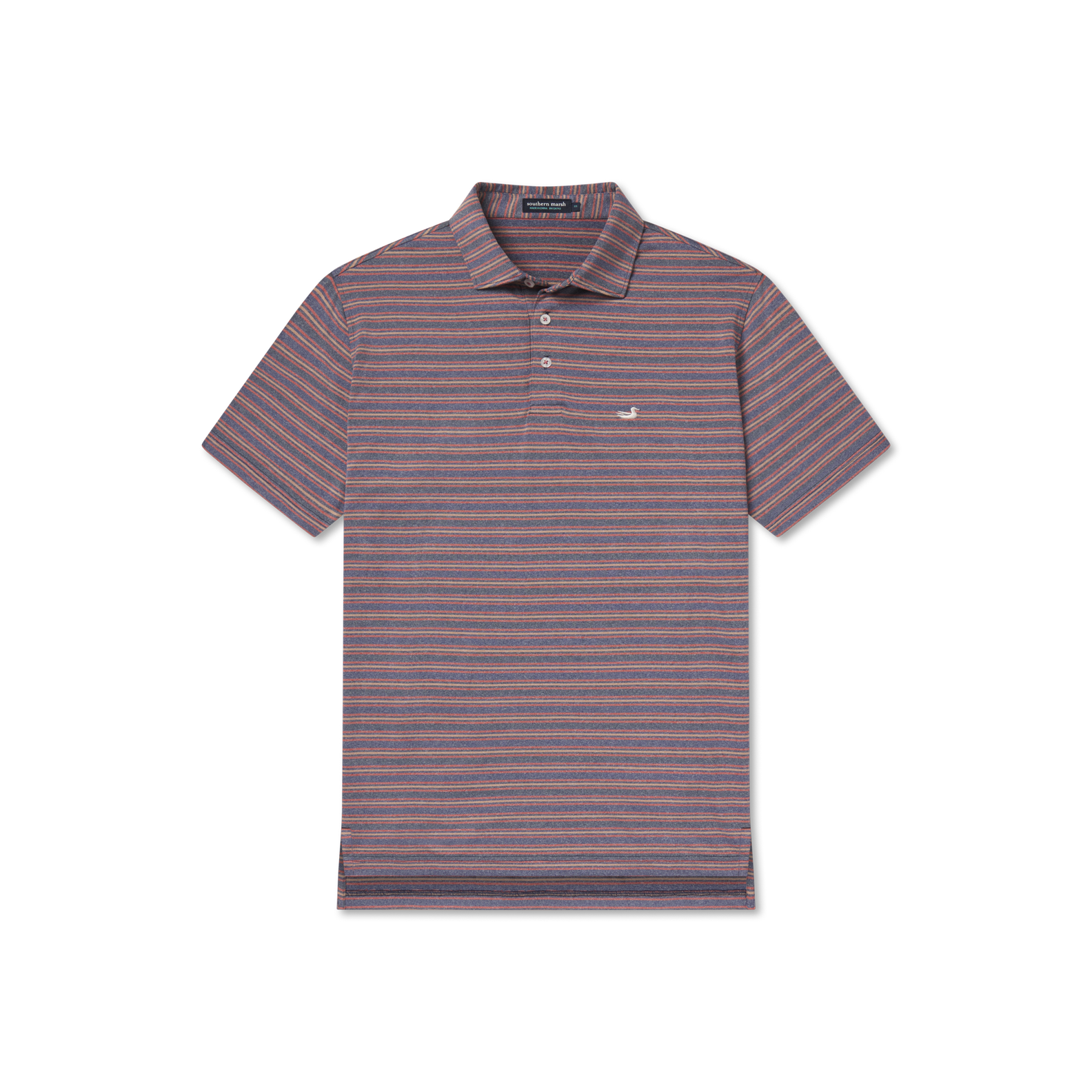 Maybourne Featherlight Stripe Polo