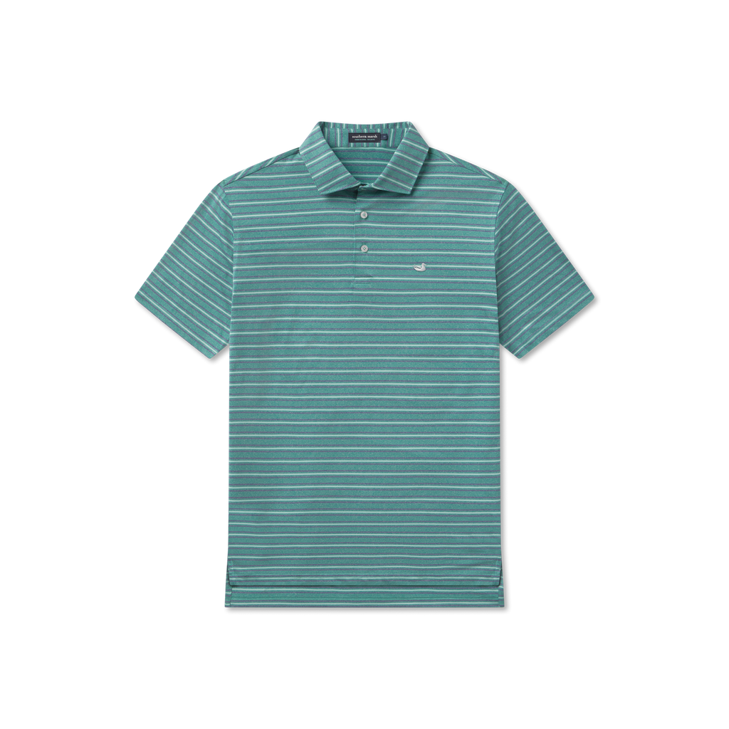 Maybourne Featherlight Stripe Polo