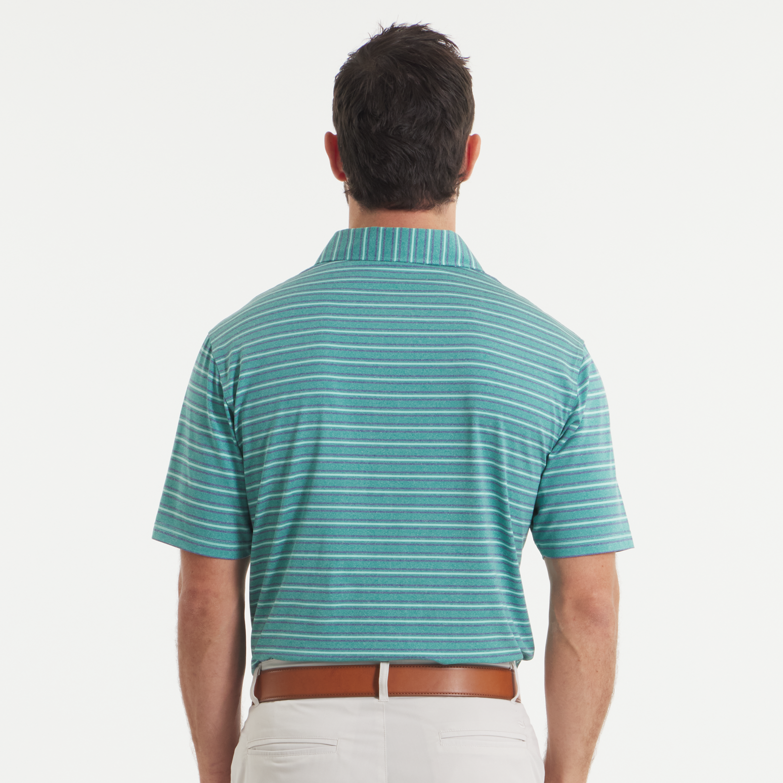 Maybourne Featherlight Stripe Polo