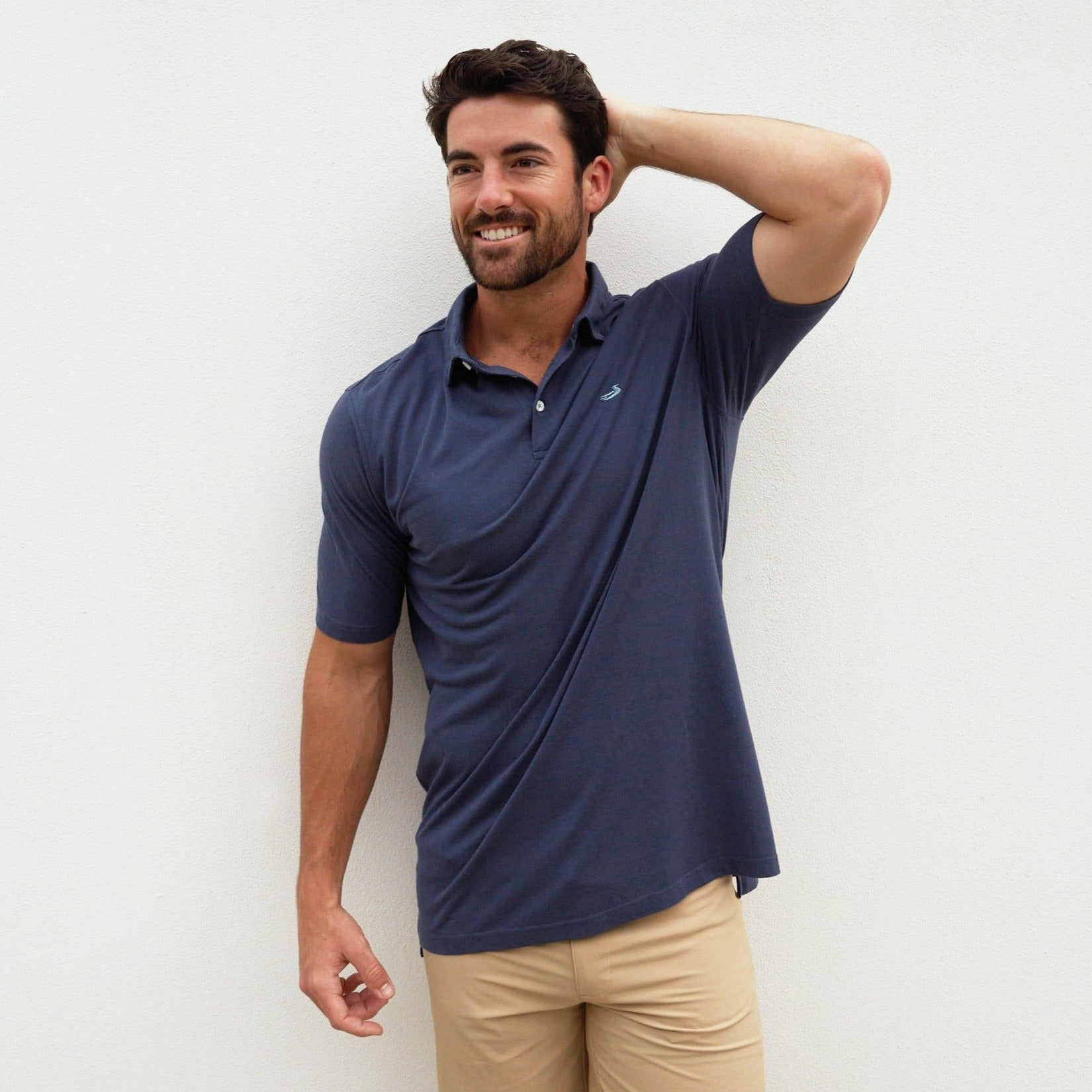 MarshLUX Mangrove Pique Polo