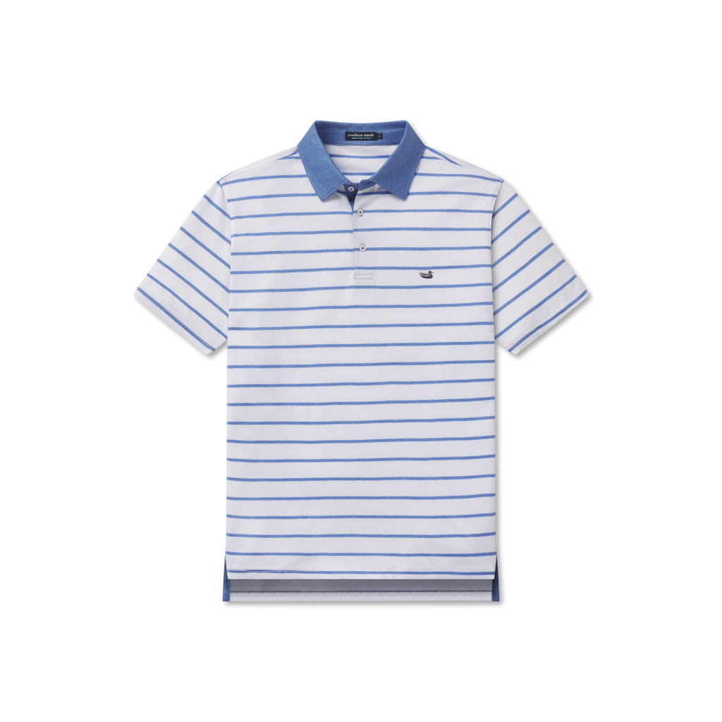 Marina Bay Stripe Polo
