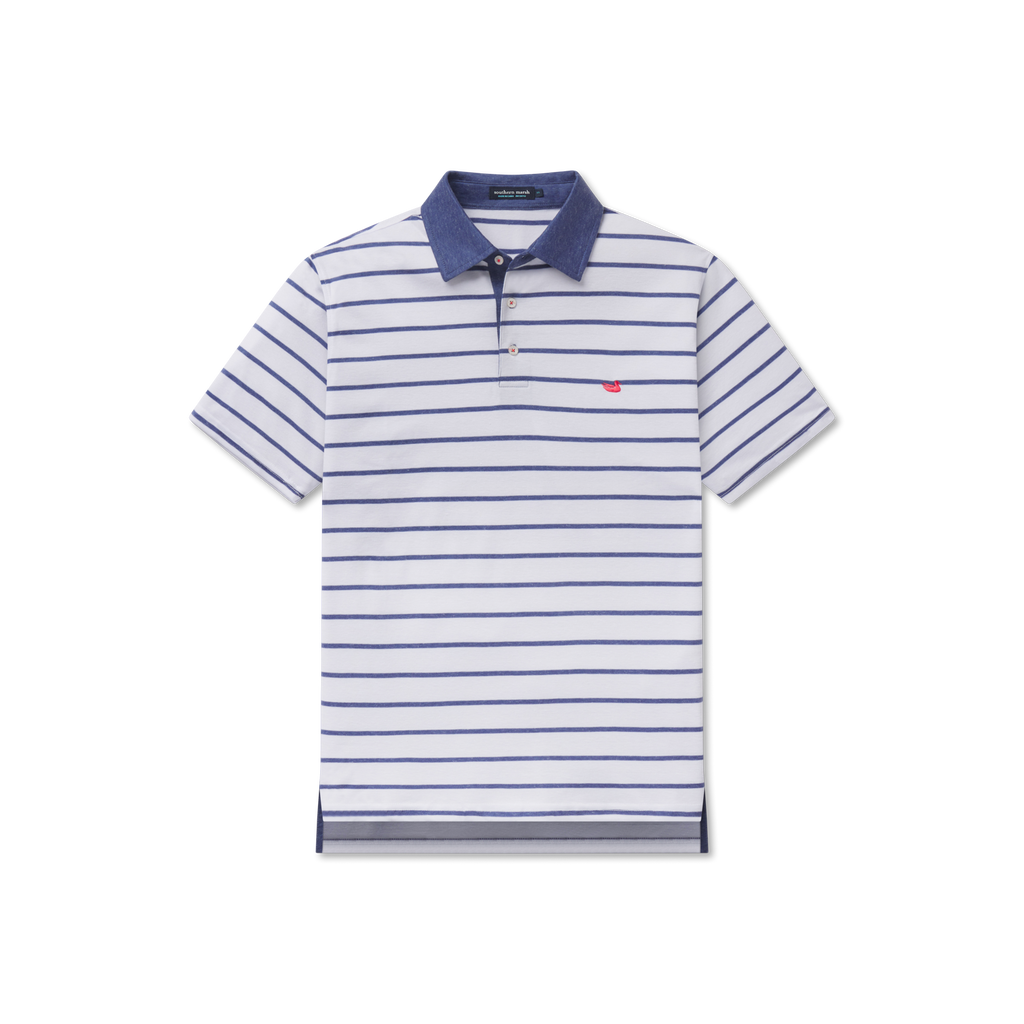 Marina Bay Stripe Polo