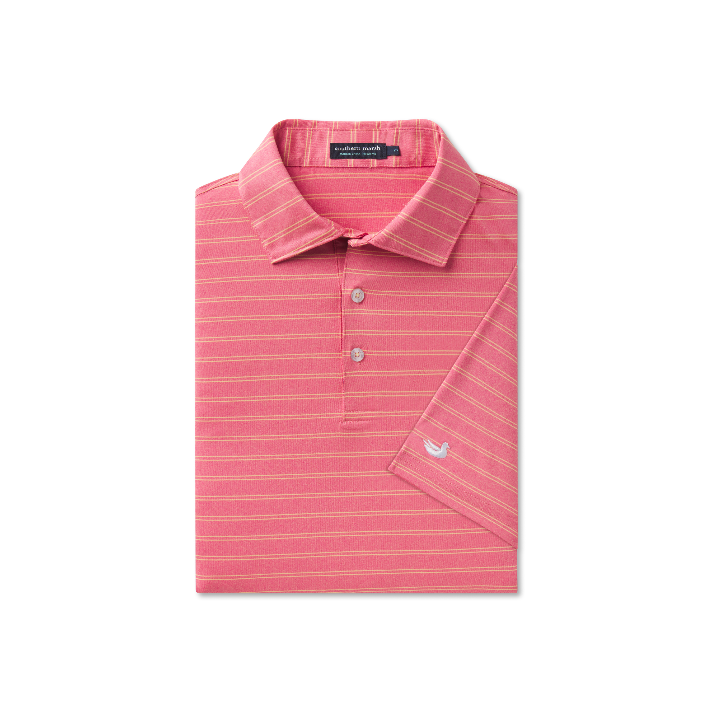 Newcastle Stripe Featherlight Polo