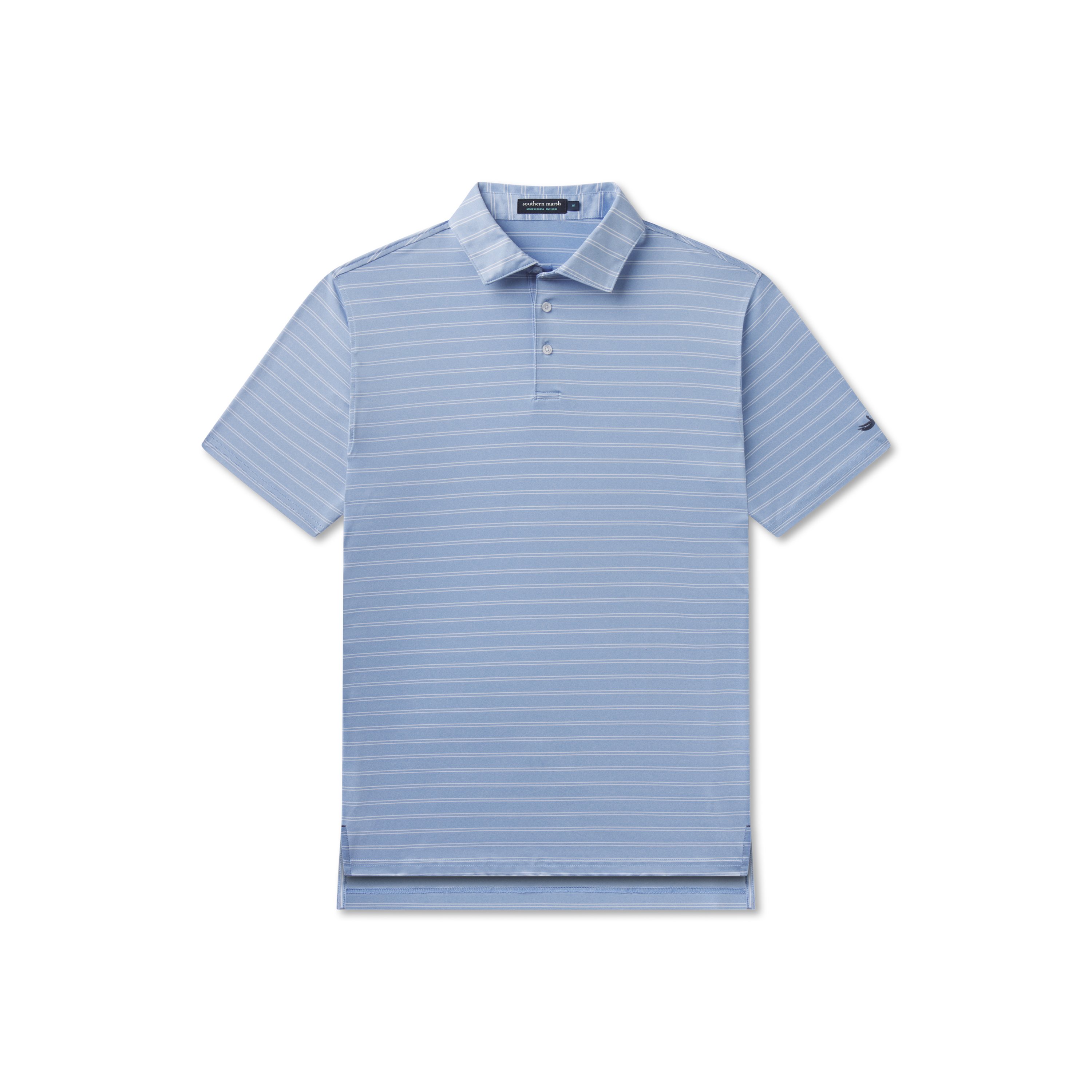 Newcastle Stripe Featherlight Polo