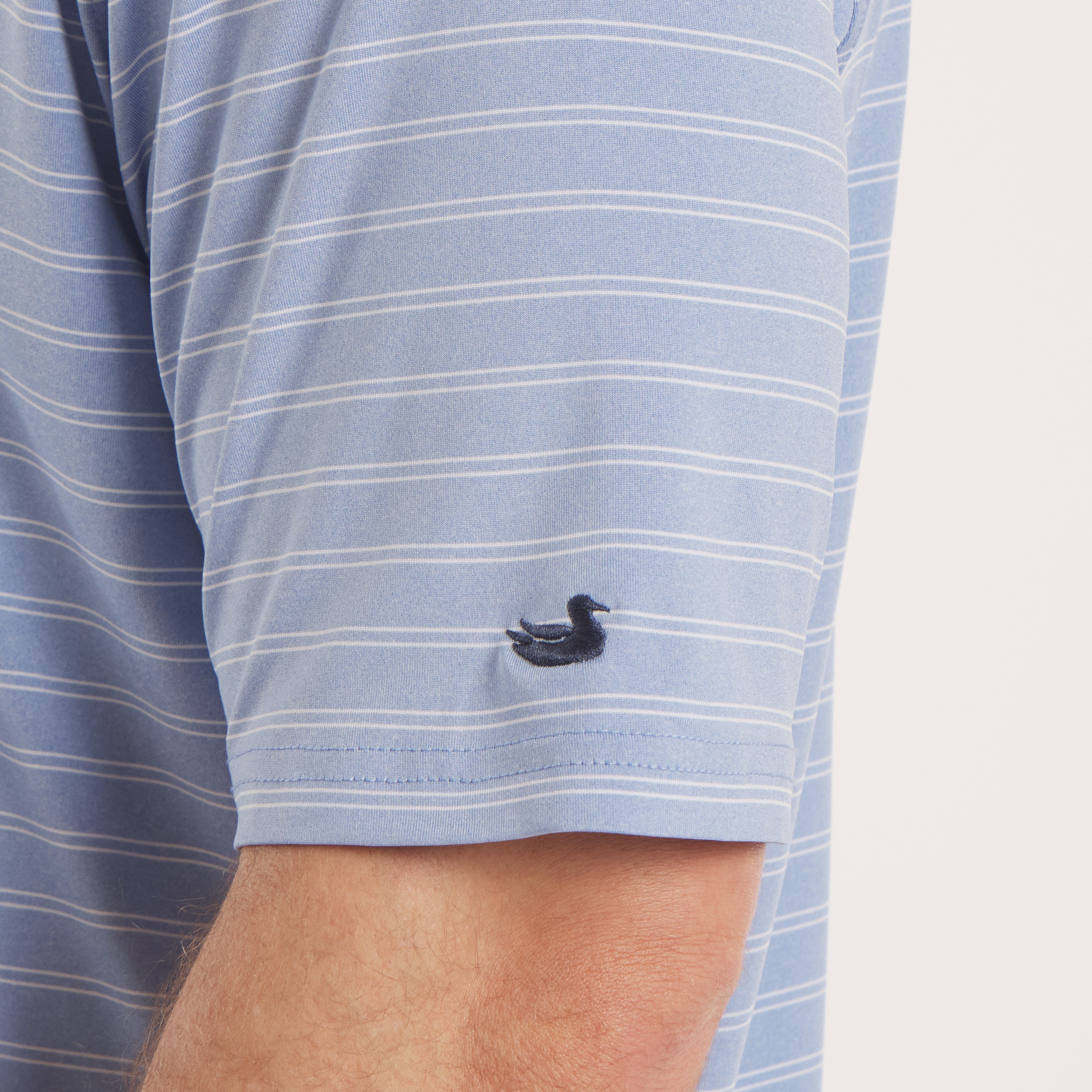 Newcastle Stripe Featherlight Polo