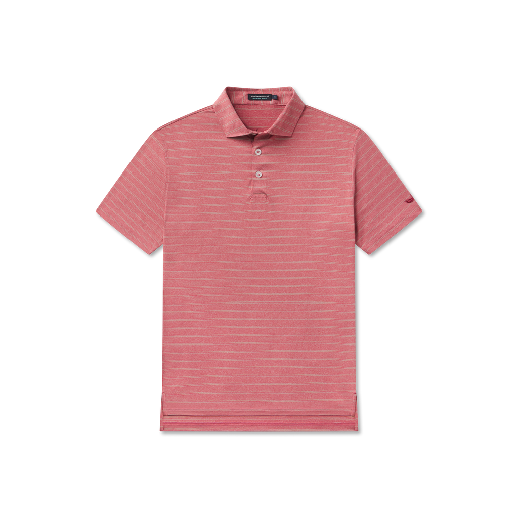 Newcastle Stripe Featherlight Polo