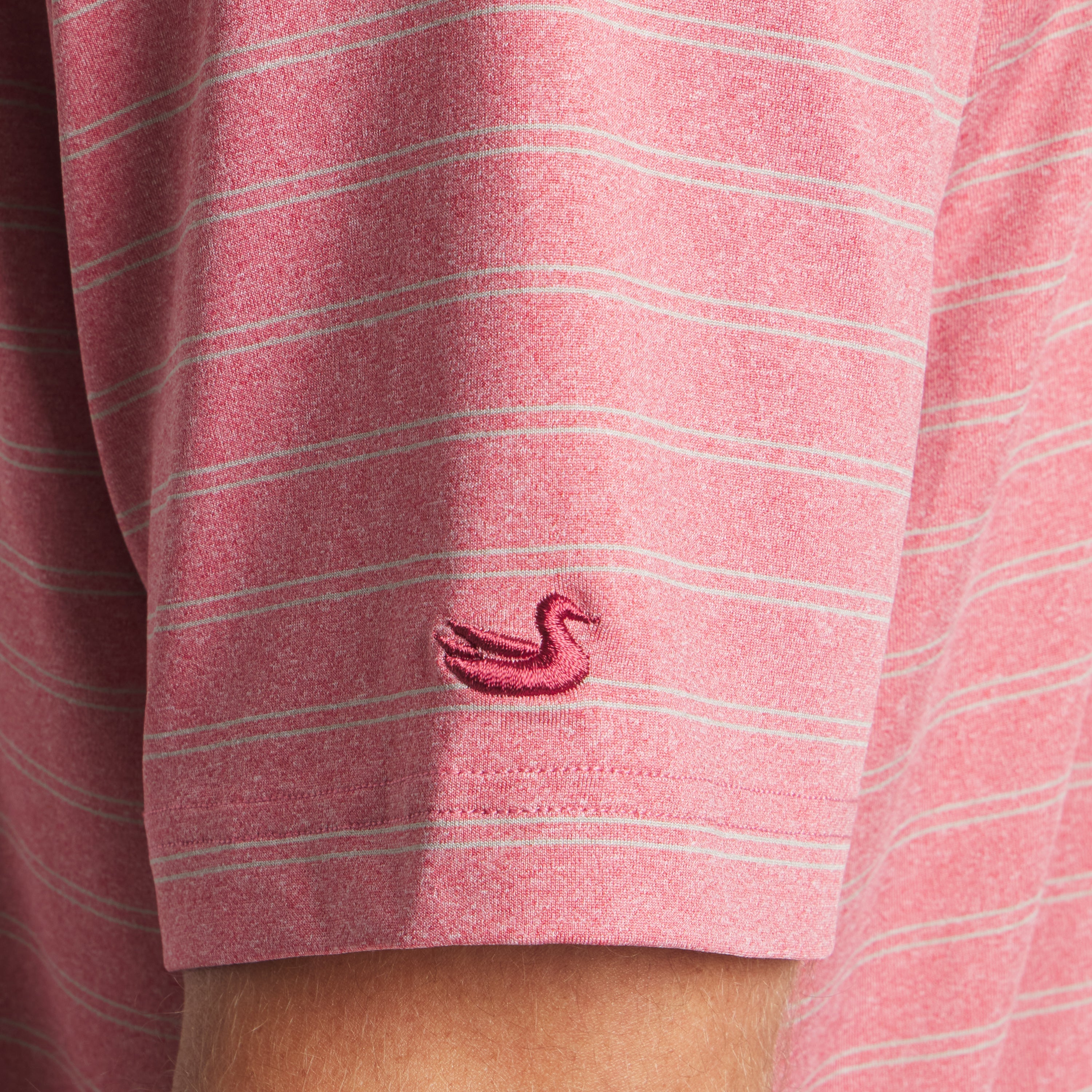 Newcastle Stripe Featherlight Polo
