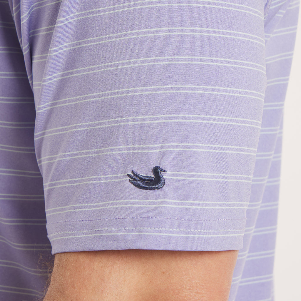 Newcastle Stripe Featherlight Polo