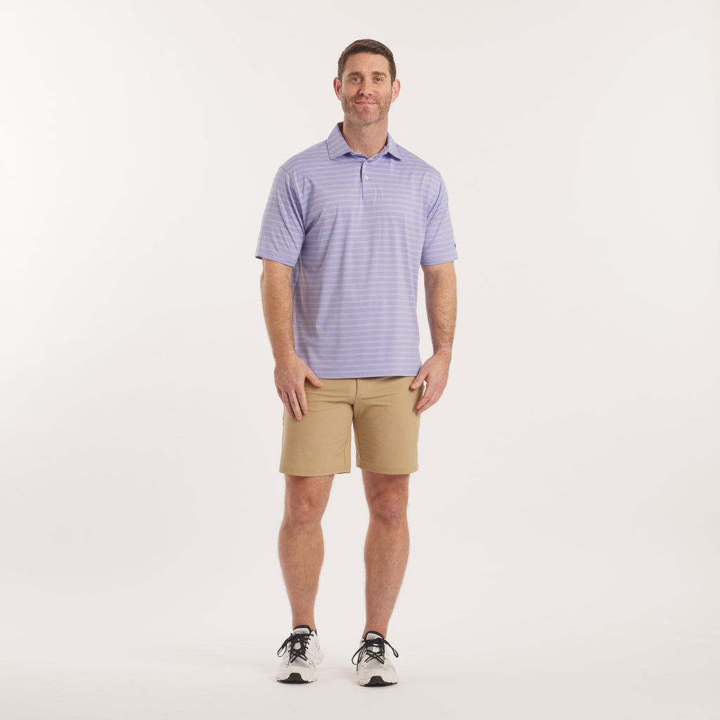 Newcastle Stripe Featherlight Polo