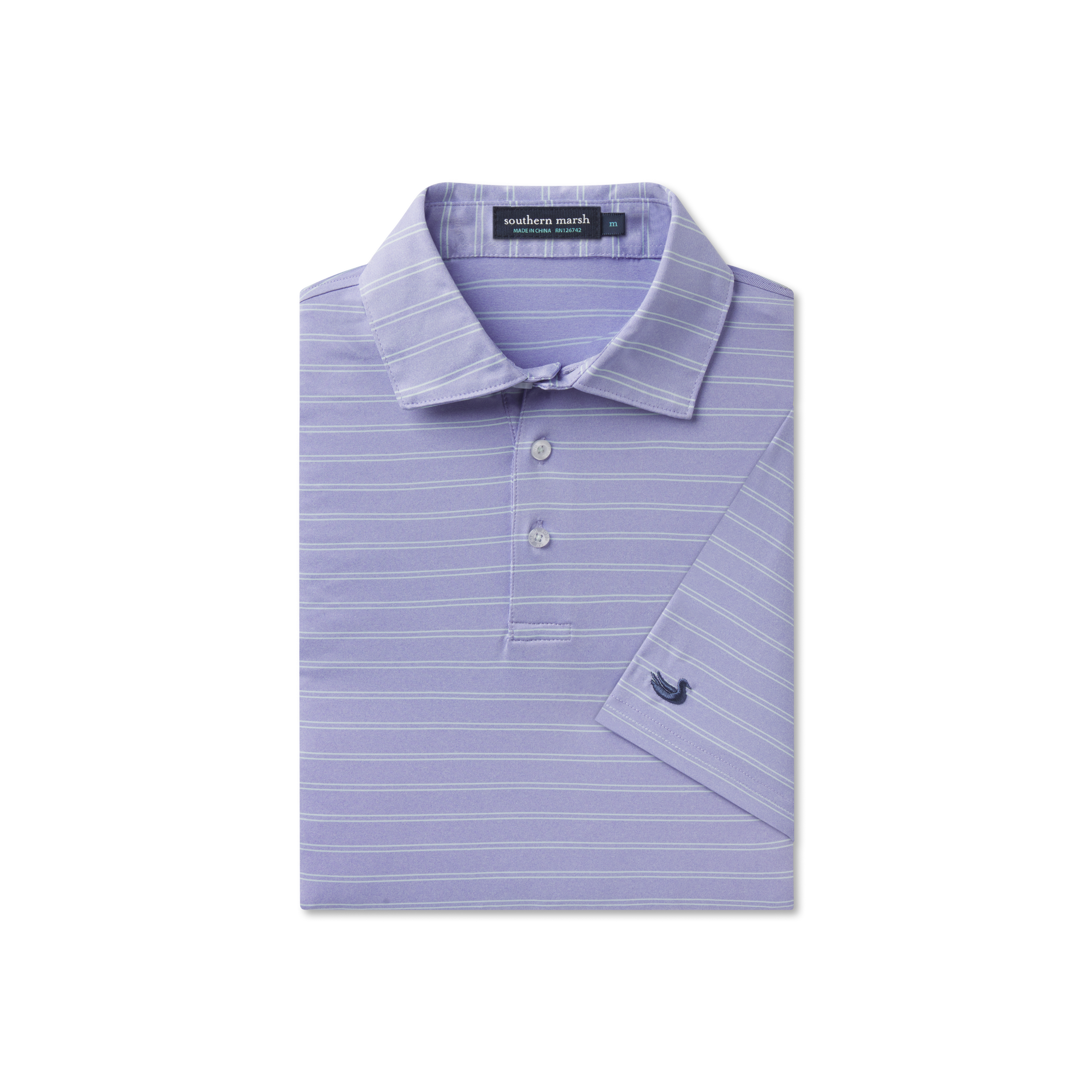Newcastle Stripe Featherlight Polo