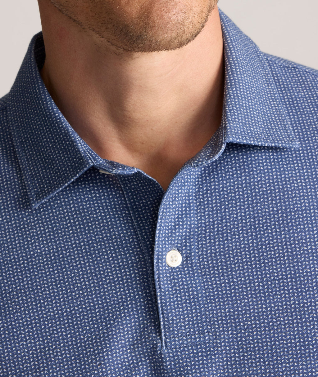 Printed CottonTek™ Polo